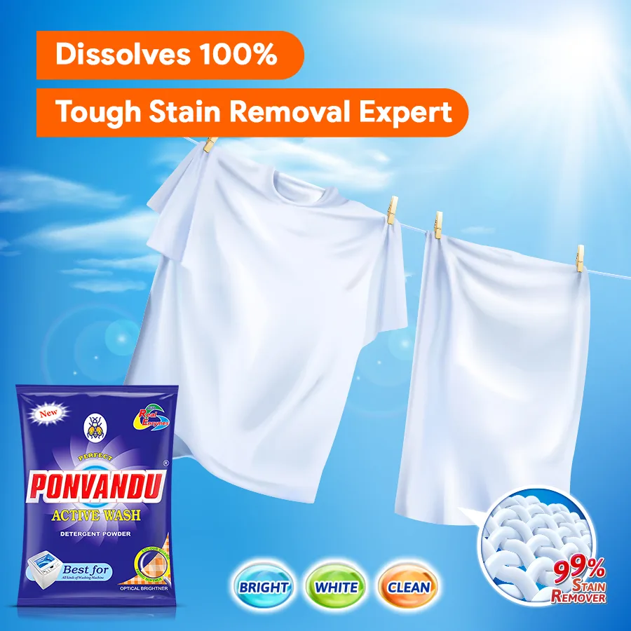 ponvandu active wash detergent powder