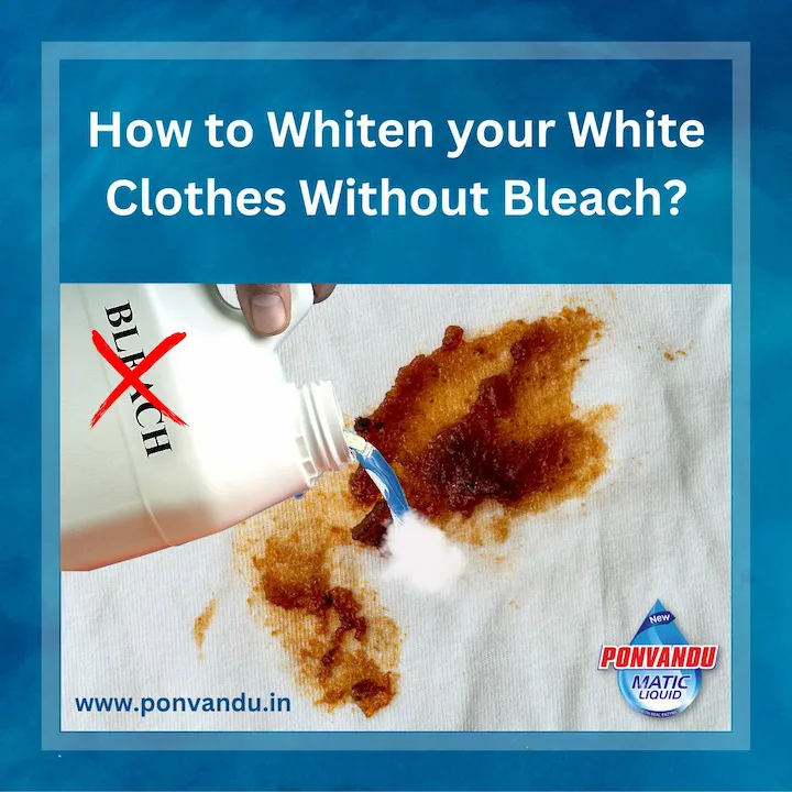 how to whiten your white clothes without bleach